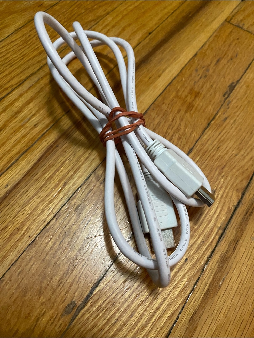 White HDMI Cable Connector Set